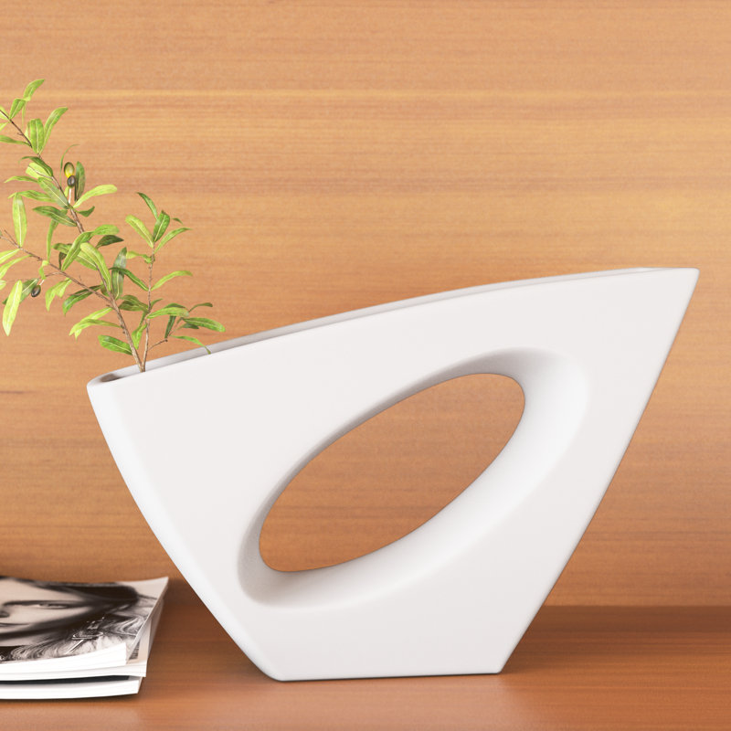Wade Logan Arro Handmade Ceramic Table Vase Wayfair Canada